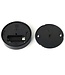 MiBoxer Draai Muurbediening Single Color, 1-Zone, Zwart, 2.4Ghz - FUT087B