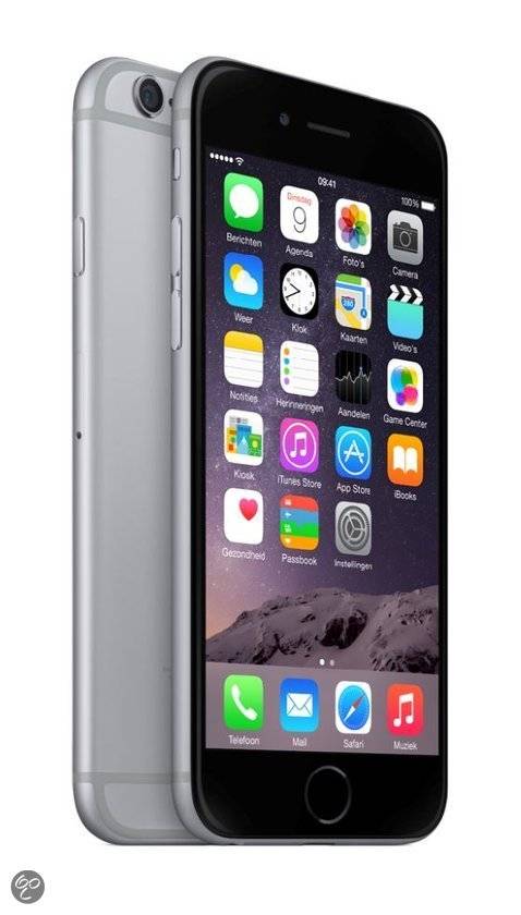 Apple iPhone 6 - 16 GB Grijs/Zwart
