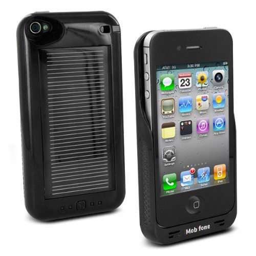 Solar Charger Case for iPhone 4 & 4S