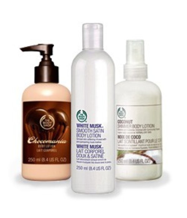 Bad bodylotion set
