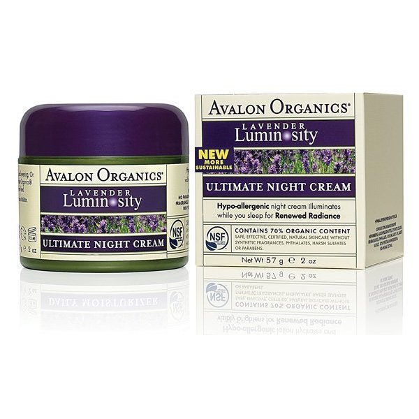 Avalon Organics Lavendel Nachtcrème