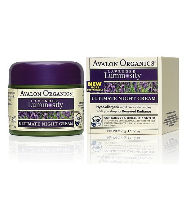 Avalon Organics Lavendel Nachtcrème