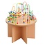 Joy-Toy Motorik Spieltisch rund aus Holz