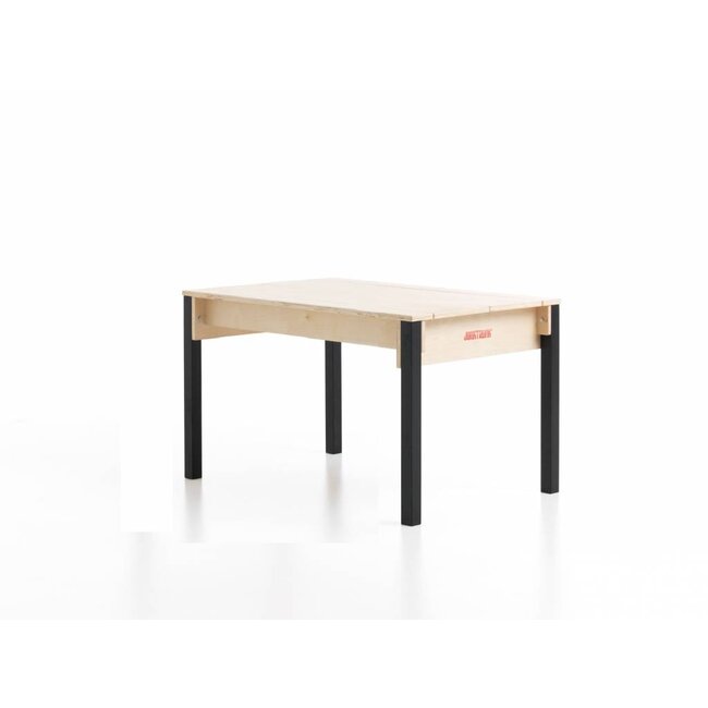 JunkTrunk  Kinderspieltisch Holz mit Sitzbänken für 2-4 Kinder