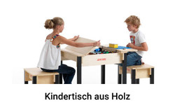 Kindertisch mit Aufbewahrung und Stauraum