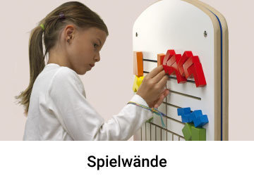 Holz Spielwand für Wartezimmer