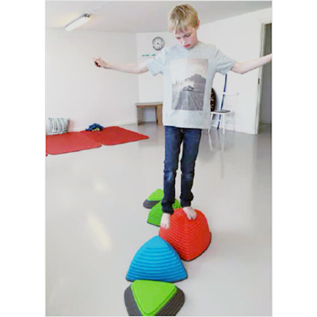 Gonge Trittsteine Kinder - Balance Steine Hügelkuppen Set