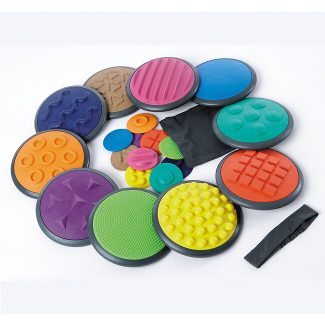 Gonge Taktile Scheiben - Taktiles Spielzeug Tastplatten -