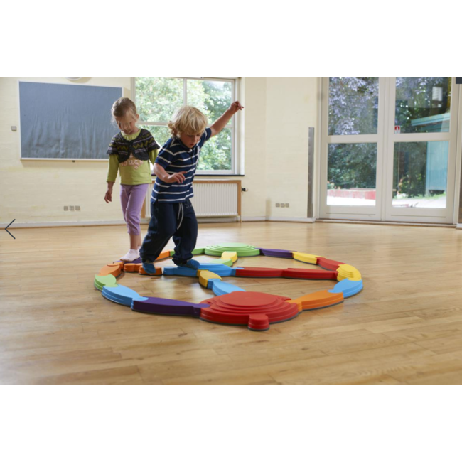 Gonge Gonge Balancierpfad Kinder - Flusslandschaft