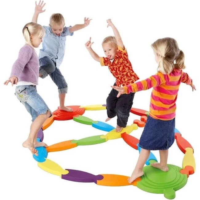 Gonge Gonge Balancierpfad Kinder - Flusslandschaft