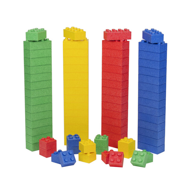 Jakobs Spielbausteine  Schaumstoff XXL MODO 76 Stück