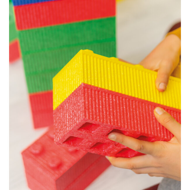 Jakobs Spielbausteine  Schaumstoff XXL - MODO Softsteine 76 Stück