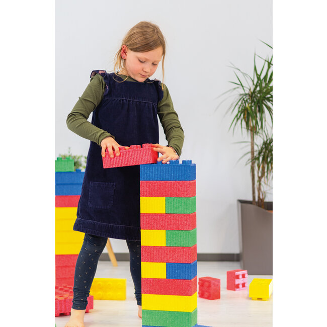 Jakobs Spielbausteine  Schaumstoff XXL - MODO Softsteine 76 Stück