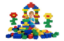  Riesen Steine Type Lego 84 Stück