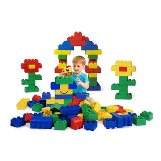 SoftBlocks Riesen Steine Type Lego 84 Stück Grundfarben