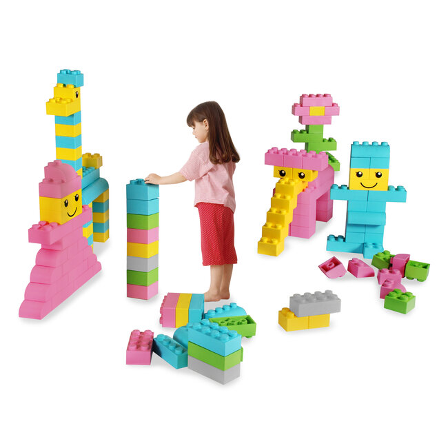 Grosse Bauklötze Type Lego 100 Stück