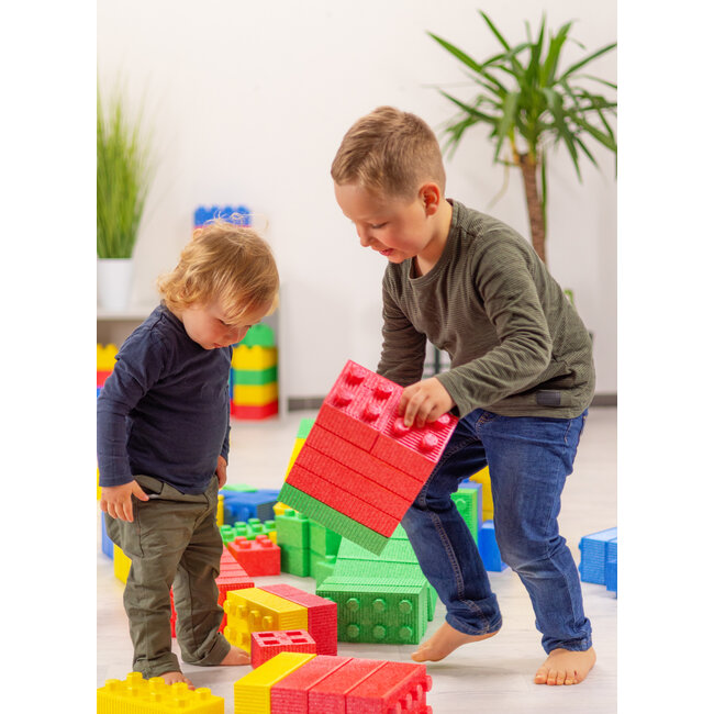 Jakobs Spielbausteine  Schaumstoff XXL - MODO Softsteine 76 Stück