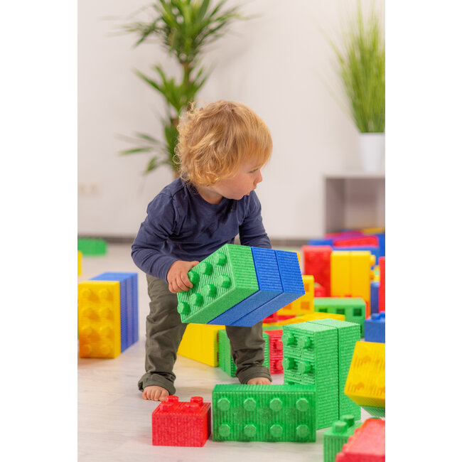 Jakobs Spielbausteine  Schaumstoff XXL - MODO Softsteine 76 Stück