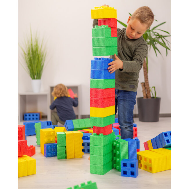 Jakobs Spielbausteine  Schaumstoff XXL MODO 76 Stück