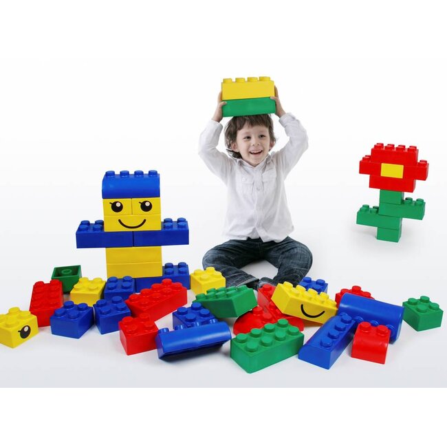 SoftBlocks Maxi Bausteine - Lego Schaumstoff Bausteine