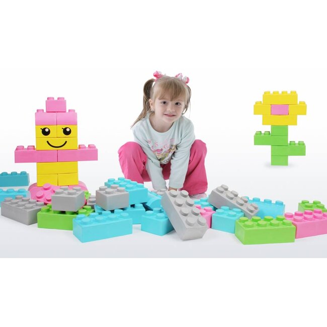 SoftBlocks XXL Legosteine Kinder - Kreativbausteine für Indoor & outdoor