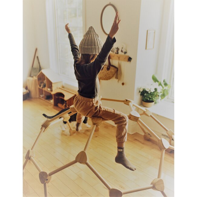 Pikler Kletterkuppel Holz Indoor