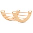 Pikler Bogenwippe Holz Montessori - Kletterbogen Wippe