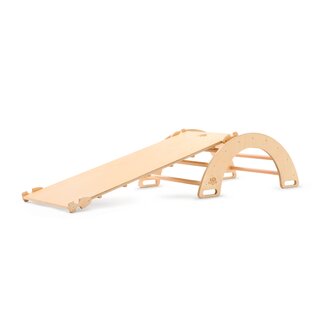 Pikler Kletterwippe mit Rutsche