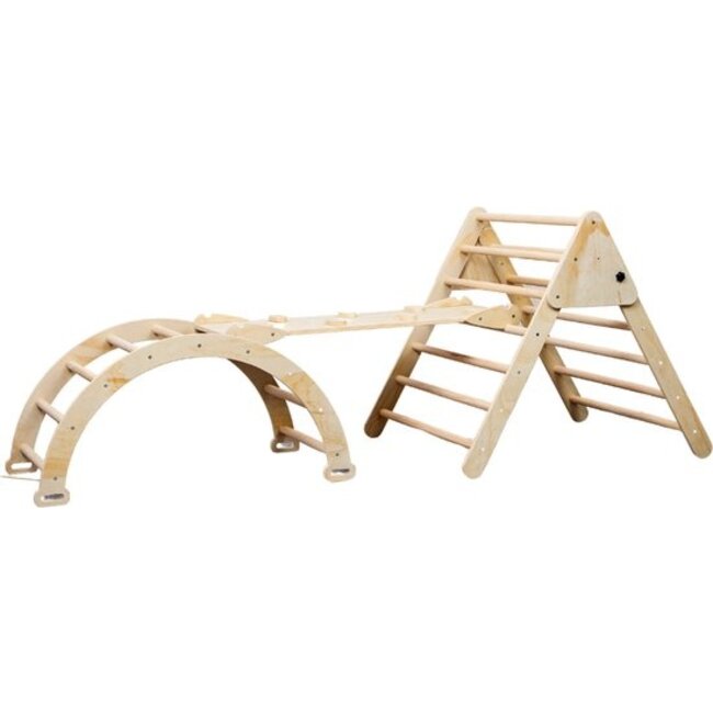 Pikler Kletterspielzeug Set - Pikler Dreieck 3-er Set