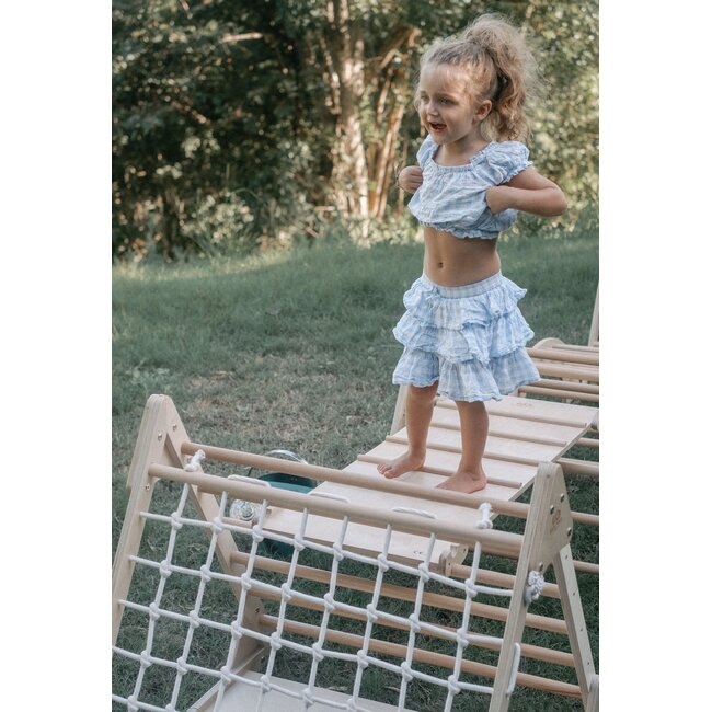 Pikler Montessori Kletterset Indoor für Baby und Kleinkinder ab 1 Jahr