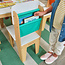 Kidkraft Montessori Sitzgruppe Kindersitzgruppe mit Tisch und 4 Stühlen weiß Holz