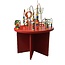 Spieletisch Labyrinth rot