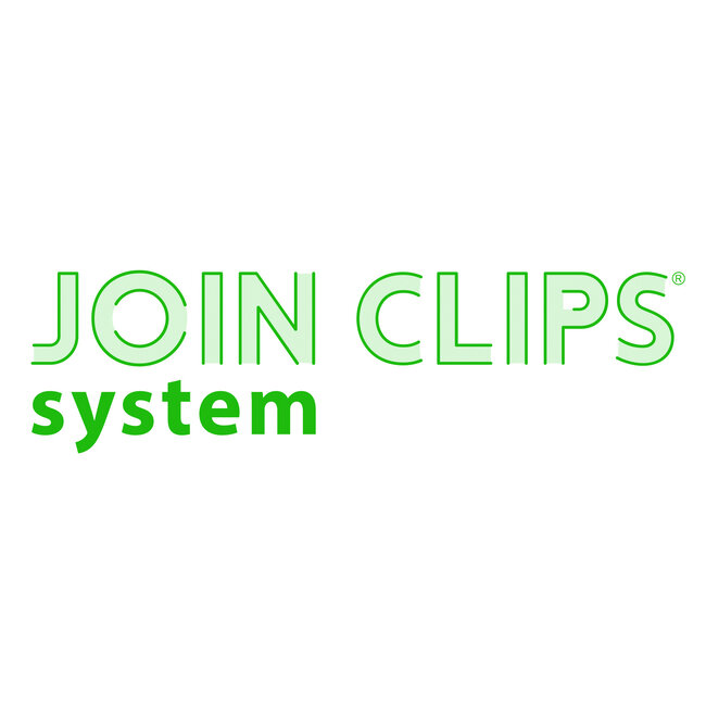 JOIN CLIPS Holzbauplättchen 500 Stück mit Holzkiste