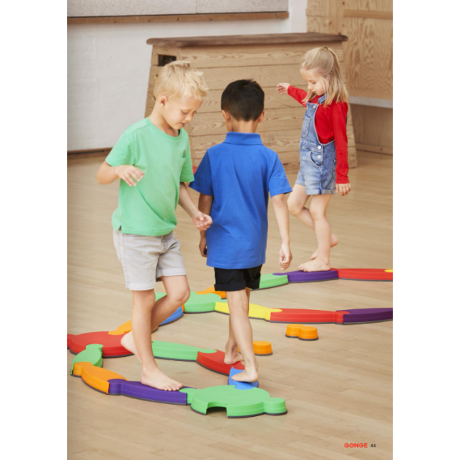 Gonge Gonge Balancierpfad Kinder - Flusslandschaft