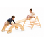 Pikler Pikler Kletterdreieck Set Kinder – 3er Set mit Bogen & Rutschezeug Set