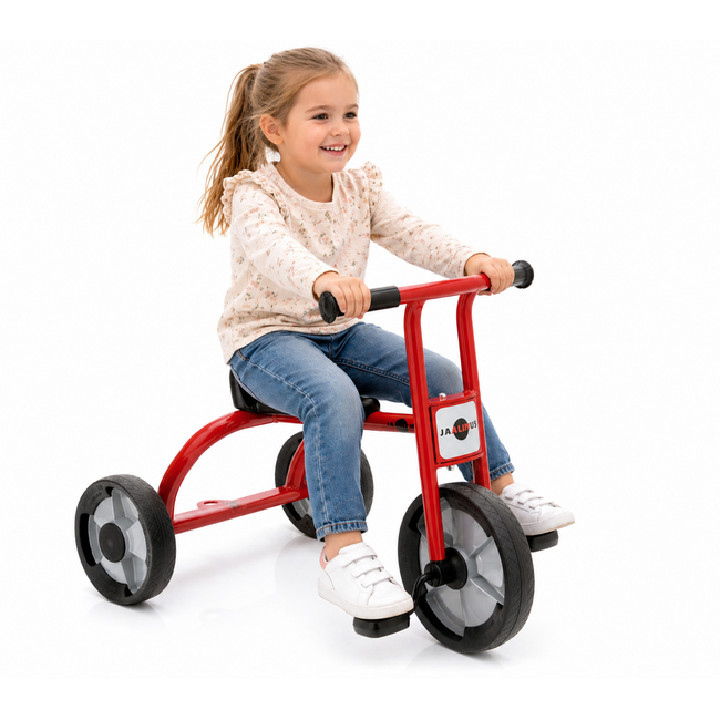 Winther  Dreirad rot  ab 3, 4 Jahre mit Pedalen Medium