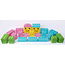 SoftBlocks Riesen Steine Type Lego 42 Stück Pastell