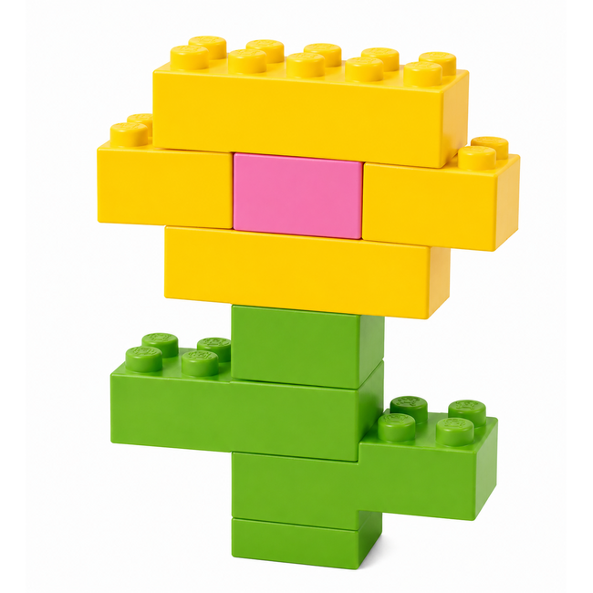 SoftBlocks Riesen Steine Type Lego 42 Stück - Pastellfarben