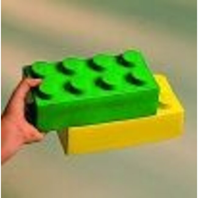 SoftBlocks Gummi Bausteine 84 Stück Großbausteine klassische Farben