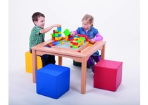  Spieltisch für Lego  mit 4 Schaumstoffwürfeln