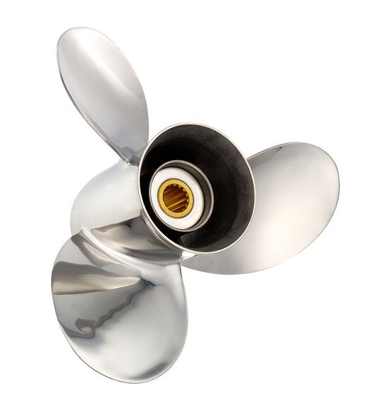 Mercruiser / Mercury / Honda 3 blads RVS Propeller 135 t/m 300 pk