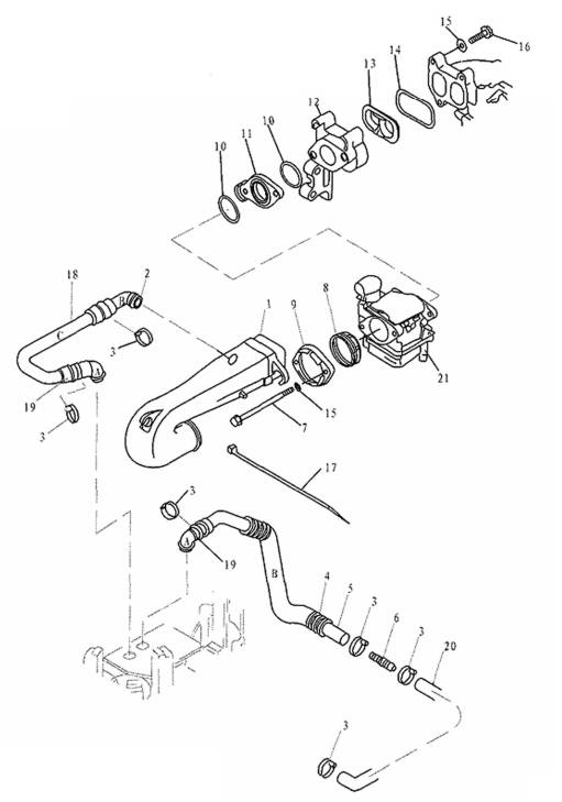 Yamaha Parsun Outer Cover, Exhaust.jpg