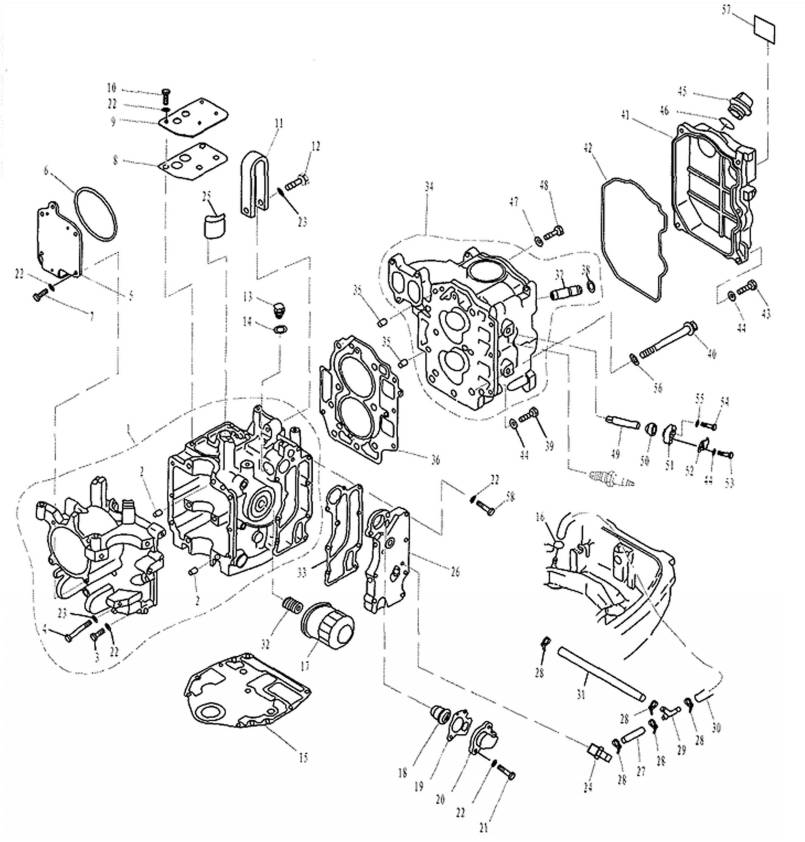 Yamaha Parsun Outer Cover, Exhaust.jpg
