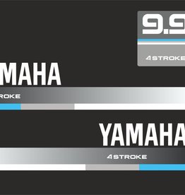 Yamaha Yamaha 9.9 PK 1990 Sticker Set