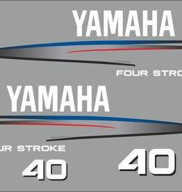 Yamaha Yamaha 40 HP 2002-2006 Sticker Set