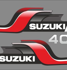 Suzuki Suzuki 40 PK 1998 Sticker Set