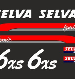 Selva Selva 6 PK 2005-2006 Sticker Set