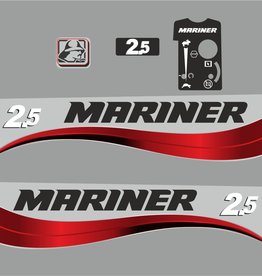 Mariner Mariner 2,5 PK 2004-2015 Sticker Set