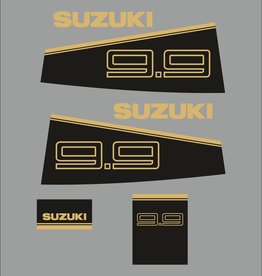 Suzuki Suzuki 9.9 HP 1988-1990 Sticker Set