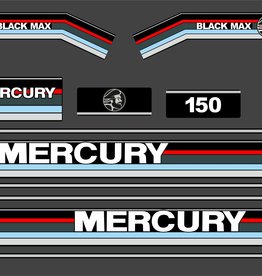 Mercury Mercury 150 PK 1990-1993 Sticker Set